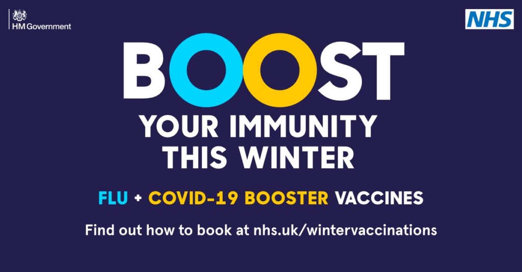 boost your immunity - get your covid and flu vaccination